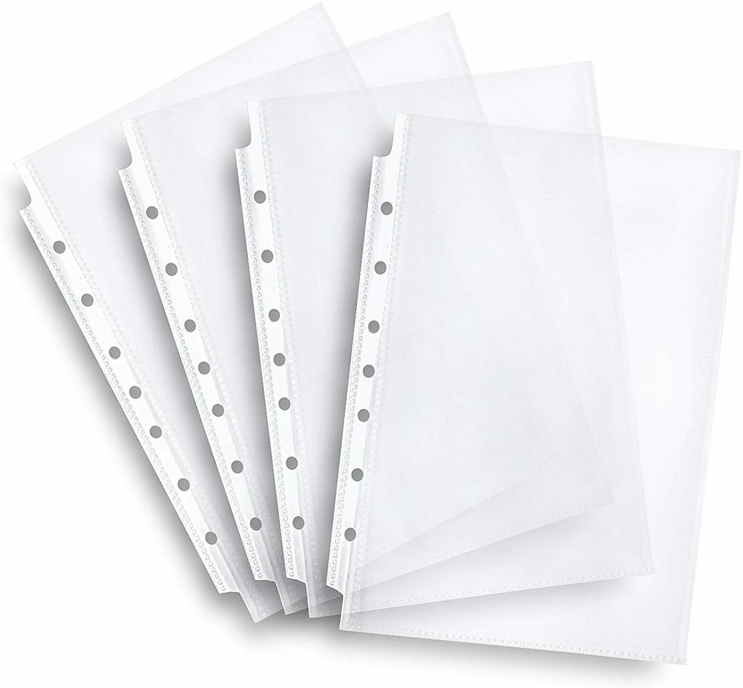 Oxford® Heavyweight Sheet Protectors, 11 x 17, Clear Finish, Reinforced 7  hole Punch, 10 per Pack