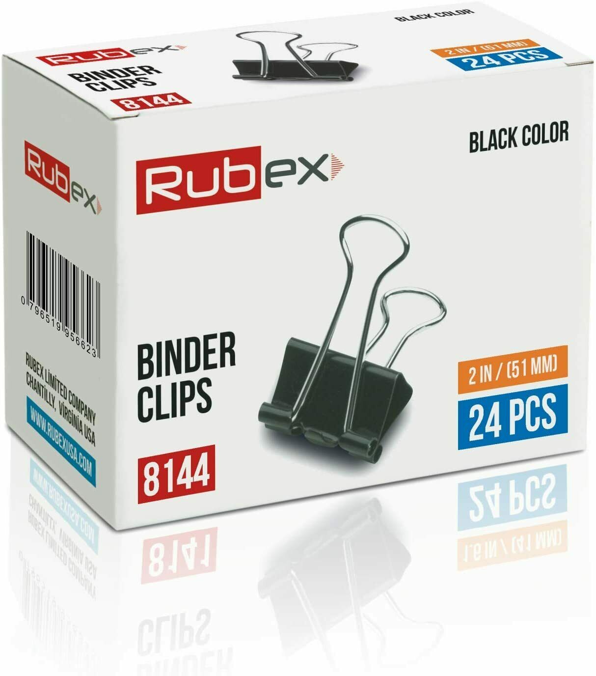 Rubex Binder Clips, Extra Large Binder Clips, Jumbo Binder Clips 2 Inc –  rubexusa